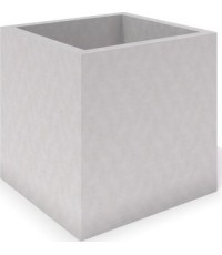 Baltas betoninis vazonas Inter-Play Deco 06
