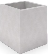Betoninis vazonas Inter-Play Deco 03, baltas