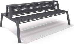 Plieninis suolas Inter-Play 30
