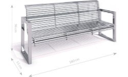 Steel Bench Inter-Play 28