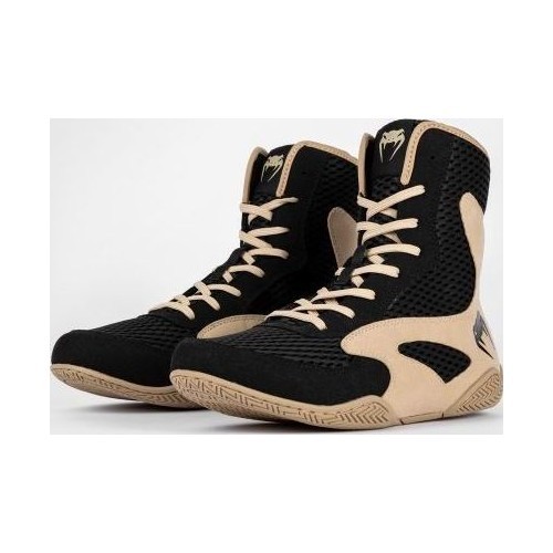 Боксерские ботинки Venum Contender - черный/песок