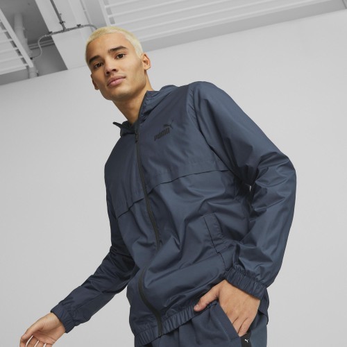 Puma Ess Solid Windbreaker Men's Jacket Blue 847484 16