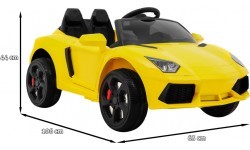 Gokartas Berg Future Yellow