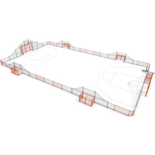 Futbolo aikštė Arena Inter-Play 5b (29x16 m)