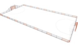 Futbolo arena Inter-Play 6 (39x20 m)
