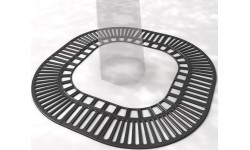Medžio grotelės Inter-Play 3C