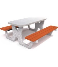 Betoninis pikniko stalas Inter-Play 02