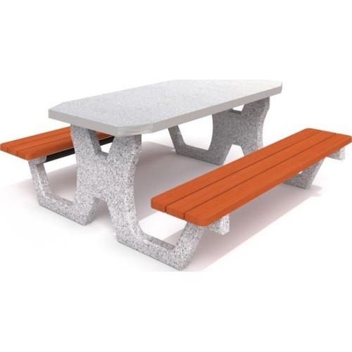 Concrete Picnic Table Inter-Play 02