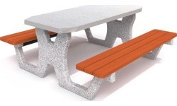 Concrete Picnic Table Inter-Play 02