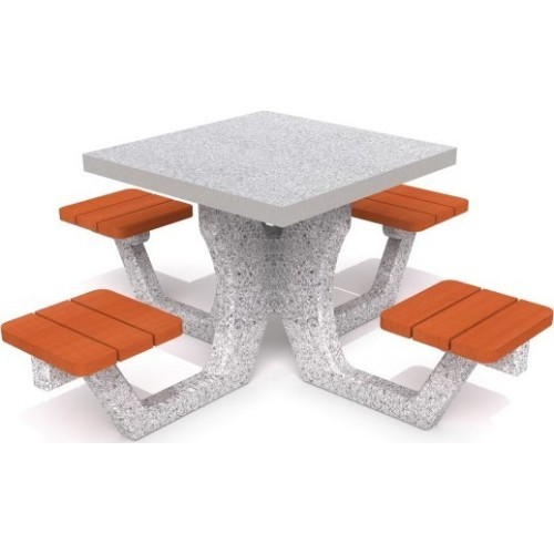Concrete Picnic Table Inter-Play 01