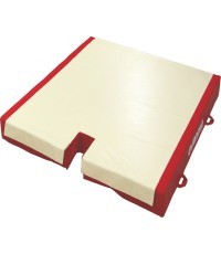 Gimnastikos gagų kilimėlis su išpjovomis pagrindui 200 x 200 x 20 cm