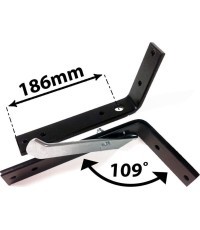 XL Frame - Mudguard carrier 460, 71°