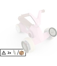 BERG GO² Retro Pink priekinio rato gaubtas (2 vnt.)