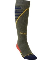 Socks Bridgedale Ski Midweight+, Green - 745