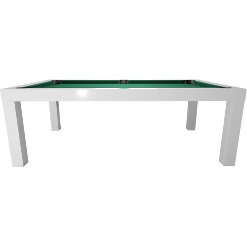 Biliardo stalas Dynamic Mozart – matinis baltas, 7 pėdų