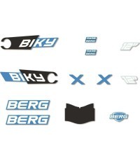 Biky - Sticker set City Blue Handbrake