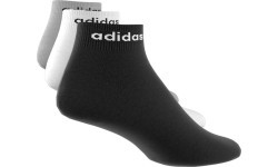 Носки Adidas HC Ankle 3PP Black Grey White GE6132