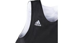 Баскетбольная футболка Adidas Y Rev Crazy Ex J для подростков Black White CD8636