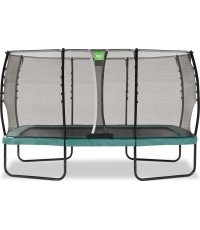 Батут EXIT Allure Classic 244x427 см, зелёный