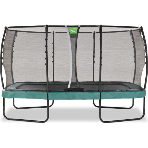 Батут EXIT Allure Premium 244x427 см – зелёный