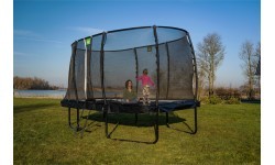 EXIT Allure Premium trampoline 244x427cm - green
