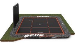 BERG Sports Ultim Pro Bouncer FlatGround batutas 5x5 su AeroWall