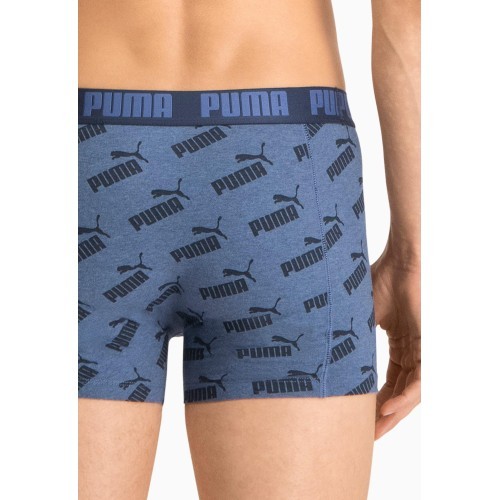 Мужское нижнее белье Puma Men Aop Boxer Blue 935054 03