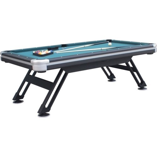 Pool Table Dynamic Sydney II - Black-Silver, 7ft