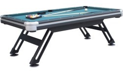 Pool Table Dynamic Sydney II - Black-Silver, 7ft