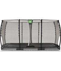 EXIT Allure Classic įleidžiamas į žemę batutas 244x427 cm, juodas