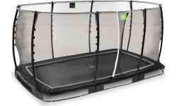 EXIT Allure Classic įleidžiamas į žemę batutas 244x427 cm, juodas