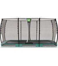 EXIT Allure Classic įleidžiamas batutas 244x427 cm, žalias