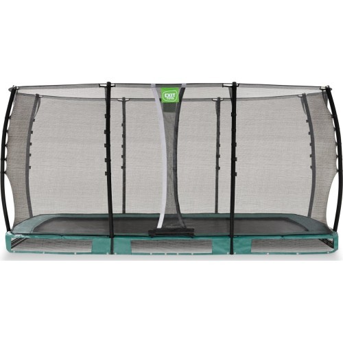 Грунтовый батут EXIT Allure Classic 244x427 см, зелёный
