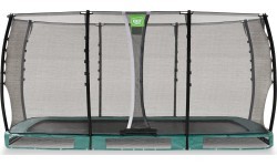 Грунтовый батут EXIT Allure Classic 244x427 см, зелёный