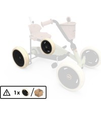 Wheel 9x2 - Black/Beige Rear