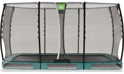 Грунтовый батут EXIT Allure Classic 214x366 см – зелёный