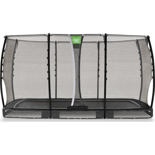 Встраиваемый в грунт батут EXIT Allure Classic 214x366 см, чёрный