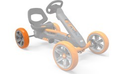 Wheel grey-orange 10x2,5 rear