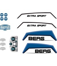 XL Frame - Sticker set Basic/Extra Blue