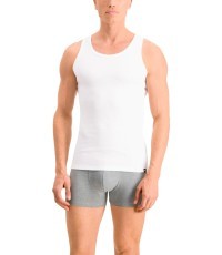 Puma Apatiniai Marškinėliai Vyrams Basic 2p Tan White 935018 02