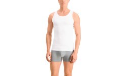Puma Men's Undershirts Basic 2p, Tan White 935018 02