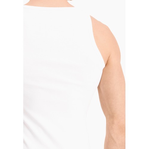 Puma Men's Undershirts Basic 2p, Tan White 935018 02
