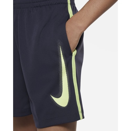 Шорты подростковые Nike Dri-FIT Multi + Short GX серые DX5361 015