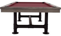 Biliardo stalas Rasson Bedford, pulas, pilkas, 7 ft, Club Cloth geltonai žalias