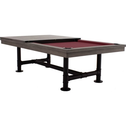 Biliardo stalas Rasson Bedford, pulas, pilkas, 7 ft, Club Cloth geltonai žalias