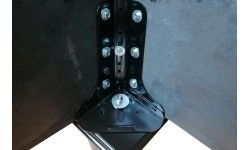 Biliardo stalas Pool Shelton 8 ft, juodas, Club sukno geltonai žalias