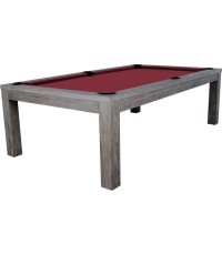Бильярдный / обеденный стол Rasson Penelope II, Silver Mist, с чехлом, 7 ft, сукно Club Cloth жёлто-зелёное
