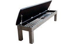 Pool Table / Dining Table, Rasson Penelope II, Silver Mist, incl. table cover, 7 ft., Club Cloth yellow green