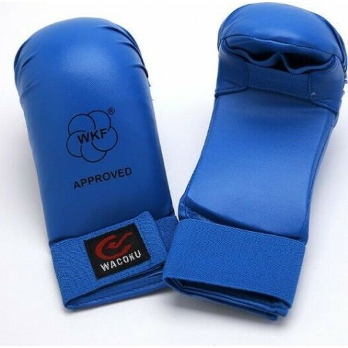 Karate gloves, WKF Wacoku, blue, Size M