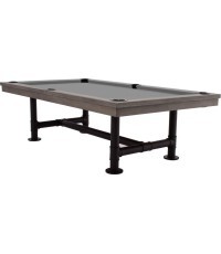 Billiard Table, Pool, Rasson Bedford, grey, 8 ft., Club Cloth yellow green